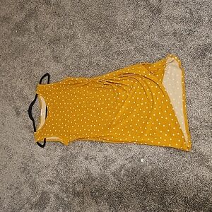 Soprano Women's Dress Mustard sz L